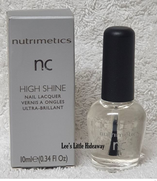 Nutrimetics nc High Shine Nail Lacquer - Base & Top Coat 10ml