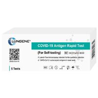 Clungene Nasal Swab Rapid Antigen Test (RAT) COVID-19 5 pack
