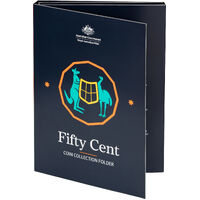 50 cent Circulating Coin Folder/Album
