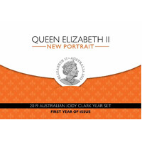 2019 Queen Elizabeth II New Portrait Jody Clark Mint Year Set
