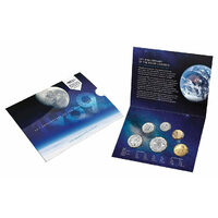 2019 Berlin World Money Fair (Special Release) 6-coin Mint Set Moon Landing 50th Anniversary
