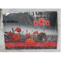 2018 Armistice Day Commemorative Circulating Coin 11.11.11 New Zealand 50 cent