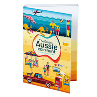 2019 $1 The Great Aussie Coin Hunt Folder & 26 coin Set