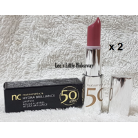 nc Nutrimetics Hydra Brilliance Lipstick 50 years of beauty - Cupcake x 2