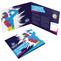 ICC Women's T20 World Cup 2020 $2 Coloured Uncirculated Coin