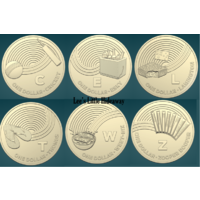 The Great Aussie Coin Hunt 2019 $1 UNC (includes 6 letters from Week 4) C E L T W Z
