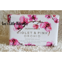 Nutrimetics Violet & Pink Orchid Soap 100 grams