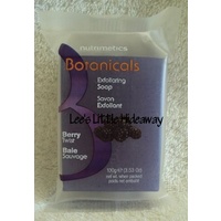 Nutrimetics Botanicals Exfoliating Soap - Berry Twist 100g