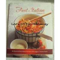 Leggo's Fast Italian Volume 3 Softcover - 60 Quick Easy Recipes