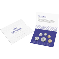 2020 Uncirculated Year 6 coin Set 6th Portrait A new Effigy Era Her Majesty Queen Elizabeth II 