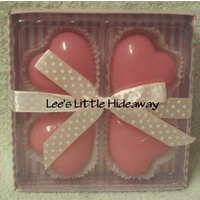 Nutrimetics Rose Heart Soap Set 4