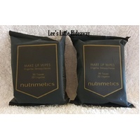 Nutrimetics Make Up Wipes (30 Tissues) x 2