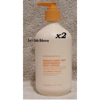 Nutrimetics Apricot Body Dew 500ml x 2
