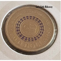 2013 $2 Commemorating the 60th anniversary of the Coronation of Her Majesty Queen Elizabeth II 