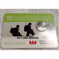 2016 Anzac to Afghanistan 20 cent coin - SPECIAL FORCES