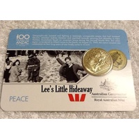 2016 Anzac to Afghanistan 25 cent coin - Peace