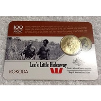 2016 Anzac to Afghanistan 25 cent coin - KOKODA