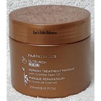 Nutrimetics Nutri-Rich Hair Repair+ Treatment Masque 250ml