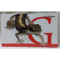 2016 Alphabet Collection Letter G $1 Coloured Frosted Coin RAM