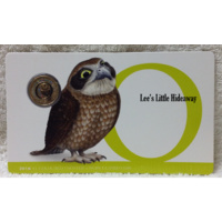 2016 Alphabet Collection Letter O $1 Coloured Frosted Coin RAM