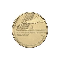 2017 $1 Centenary of the Trans-Australian Railway C Mintmark Counterstamp Royal Australian Mint