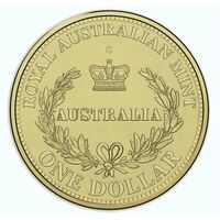2016 $1 Australia's First Mints - Growth from Gold C Canberra Mintmark Counterstamp Royal Australian Mint