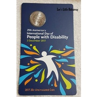 2017 20c 25th Anniversary of International Day of People with Disability