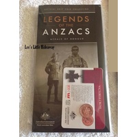 Official 2017 Legends of the Anzac Collectors Coin Album with first 25 cent coin